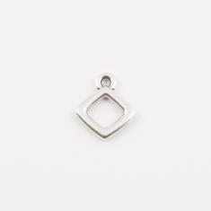 Metal Rhombus Outline 1.7x1.4cm