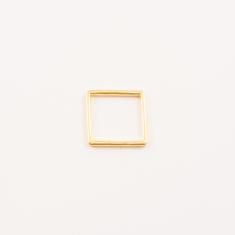 Gold Plated Outline Square (1.5cm)