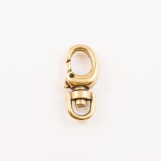 Κούμπωμα Καβουράκι Μπρονζέ (3.5x1.6cm)