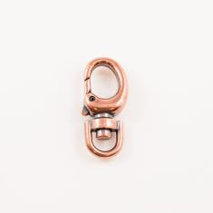 Κούμπωμα Καβουράκι Χάλκινο (3.5x1.6cm)