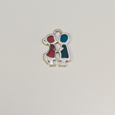 Multicolored Couple (1x1.5cm)