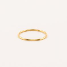 Επίχρυσο Σκουλαρίκι Ασήμι (L34-919)