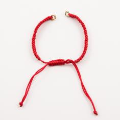 Makrame Bracelet Base Red