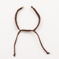 Makrame Bracelet Base Brown