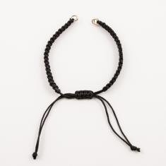 Makrame Bracelet Base Black