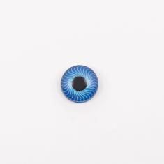 Ακρυλικό Μάτι Μπλε (1cm)