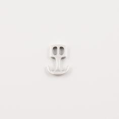 Metal Anchor Silver (2.2x1.6cm)