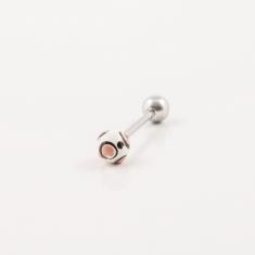 Tongue Jewelery Circles White-Beige