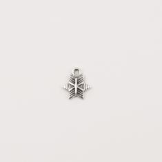 Metal Star Silver (1.4x1.2cm)