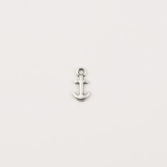 Metal Anchor Silver (1.2x0.6cm)