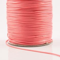 Waxed Linnen Cord Coral 1.5mm