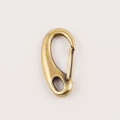 Clasp Hook Bronze 4.8x2.3cm