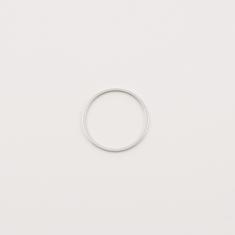 Circle Outline Silver 2cm