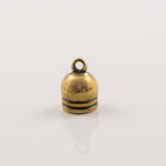 Metal Connector Bronze 8mm