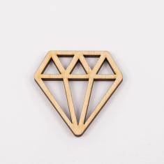 Wooden Decorative Diamond