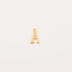 Gold Plated Initial "Α" (1.5x1cm)