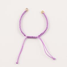 Makrame Bracelet Base Lilac
