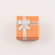 Κουτί Δώρου Πορτοκαλί 4x3cm