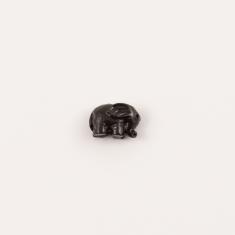 Elephant Coral Paste Black 1x0.7cm