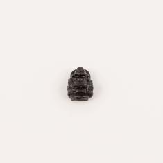 Βούδας Πάστα Κοράλι Μαύρος 1x0.8cm