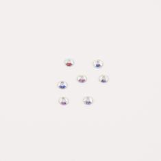 Fusible Rhinestones Iridescent 3mm