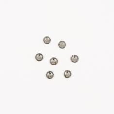 Fusible Rhinestones Anthracite 5mm
