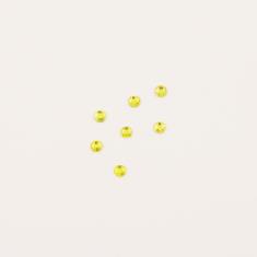 Rhinestones Yellow 3mm