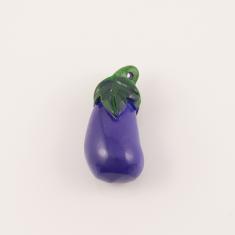 Acrylic Eggplant Purple (3.5x1.7cm)