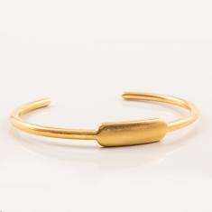 Gold Plated Handcuff Bracelet Base
