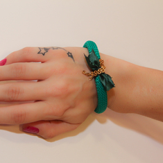 Bracelet with Mountaineering Green