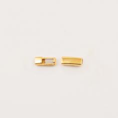 Gold Plated Magnetic Clasp 1.8x0.5cm