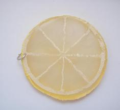 Lemon Polymer Clay (6x6cm)