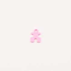 Puzzle Piece Pink 1.2x0.9cm