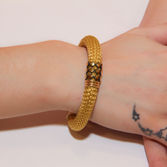 Bracelet with Mountaineering Gold