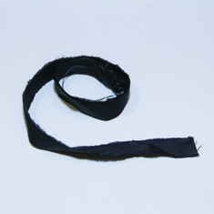 Taffeta Strip Blue (1m)