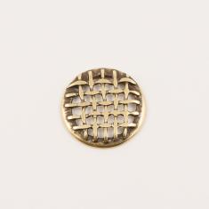 Round Grid Item Bronze 2.2cm