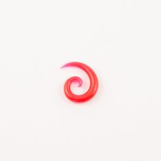 Stretching Snail Acrylic Red