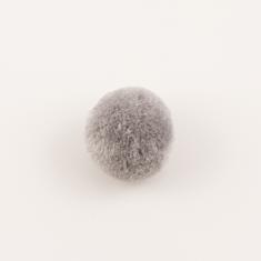Decorative Pom Pom Gray 3.3cm