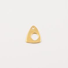 Gold Plated Plate Hole 2.2x1.8cm