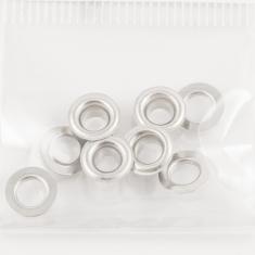Ροδέλες Τρουκ Ασημί 4mm