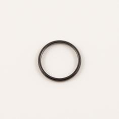 Ατσάλινο Δαχτυλίδι Μαύρο 3.5mm