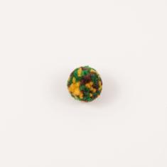 Pom Pom Yellow-Green 20mm