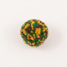 Pom Pom Yellow-Green 40mm
