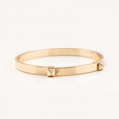 Επίχρυσο Βραχιόλι Πλακέ 5.8cm