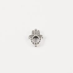 Hand of Hamsa Silver 1.4x1.1cm