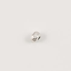 Polygonal Grommet Silver 4mm