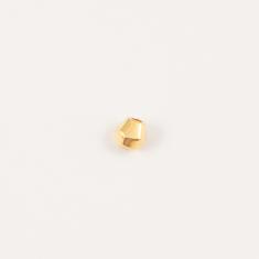 Polygonal Bead Gold 5mm