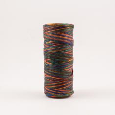 Waxed Cotton Cord Multicolored 100m