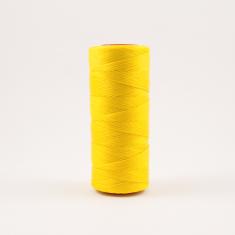 Waxed Cotton Cord Yellow 100m