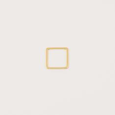 Gilt Square Outline 1.3x1.3cm